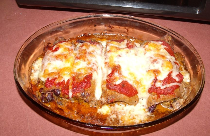Rolled Steak With Tacoesh Filling
