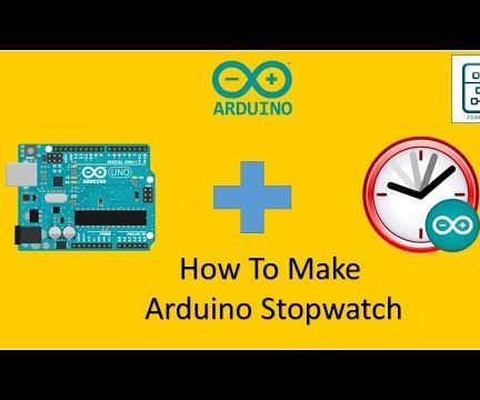 How to Make a Stopwatch Using Arduino