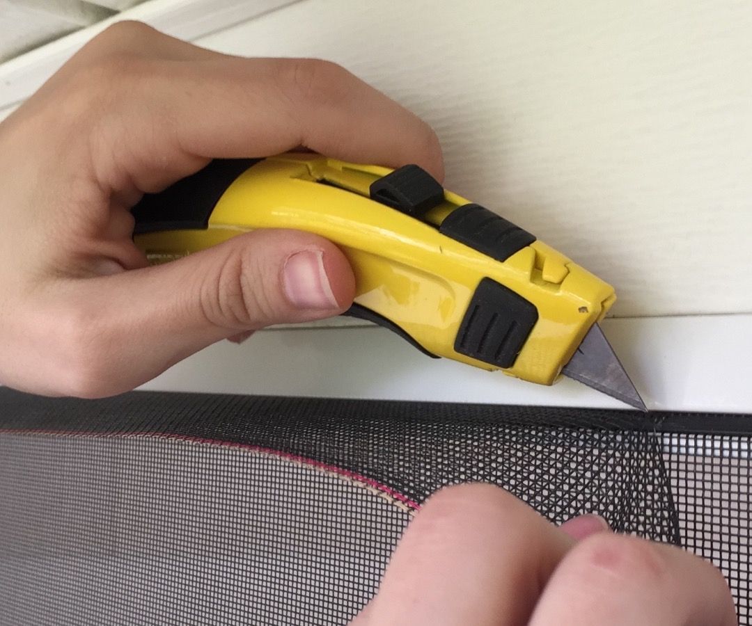 Re-Screen a Porch