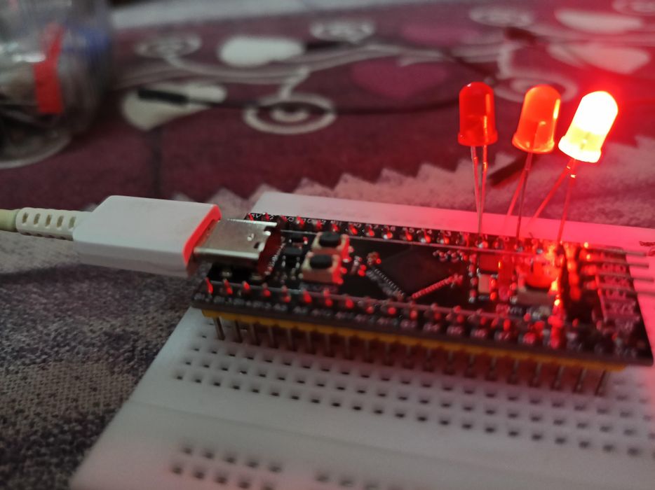 Guiding Light: a Step-by-Step Tutorial on Blinking 3 LEDs Using STM32 ...