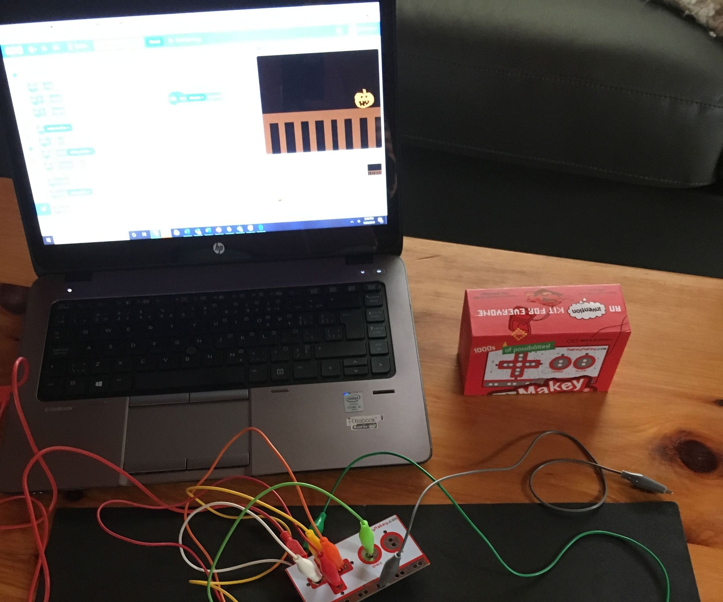 Interactive Fall Number Story With Makey Makey