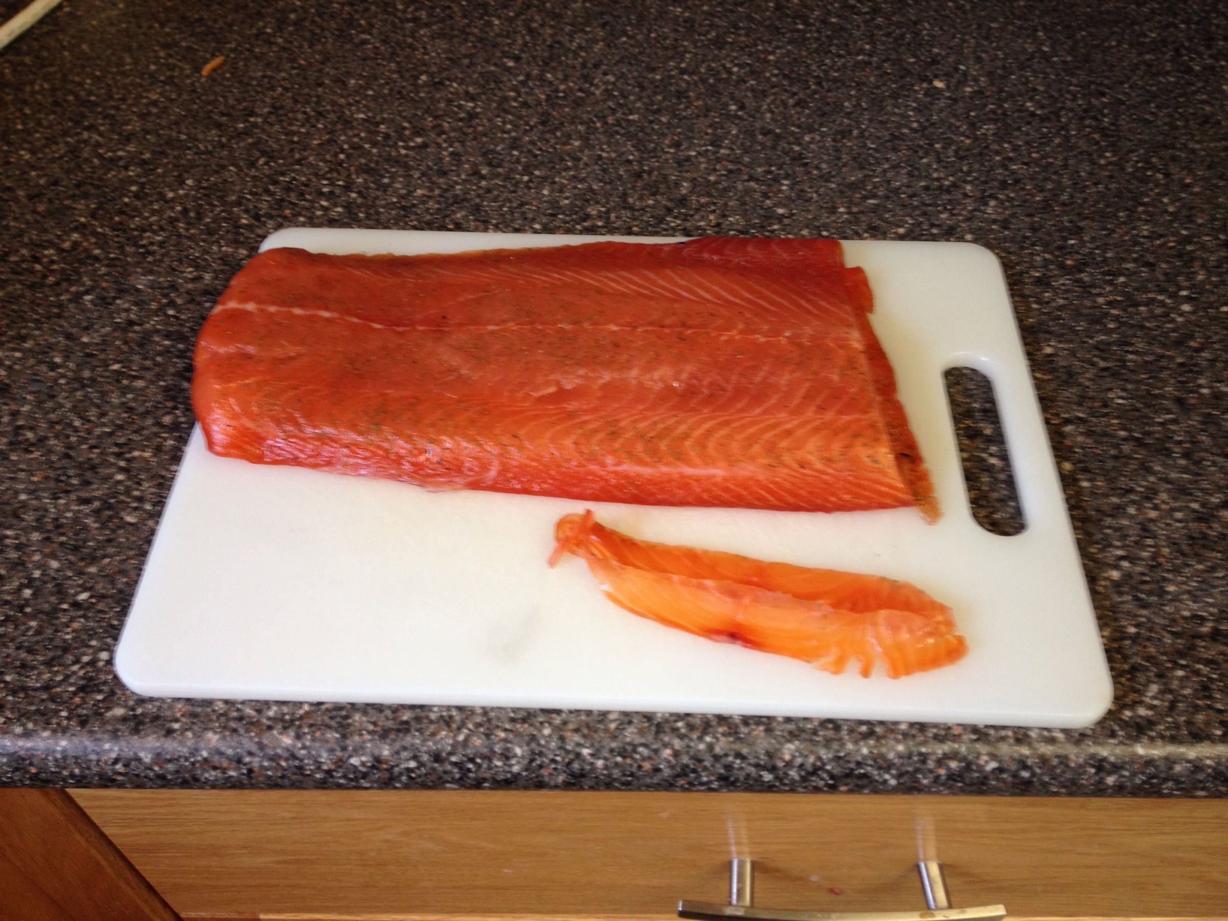 Cold Smoked Salmon With A Soldering Iron