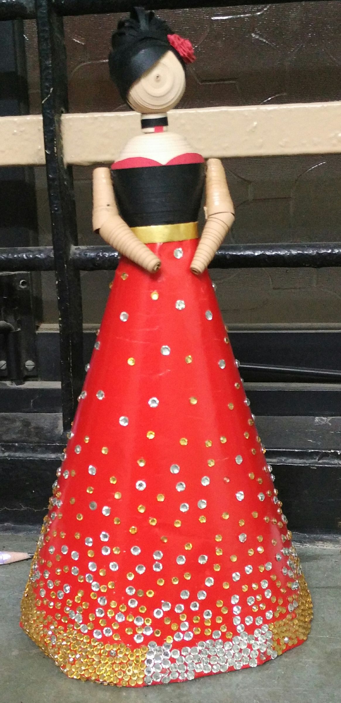Quilling Doll