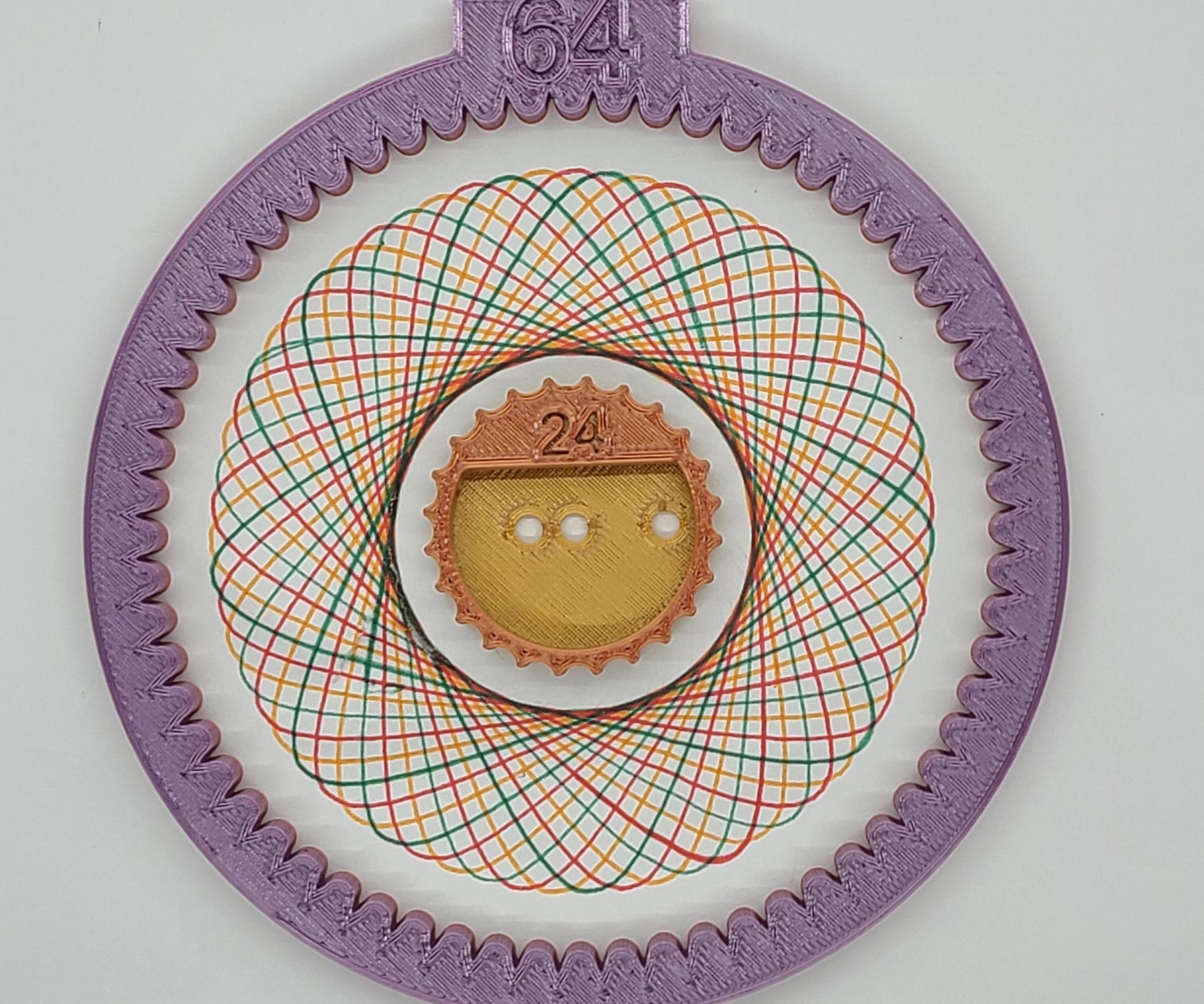 3D Printed Spirographs