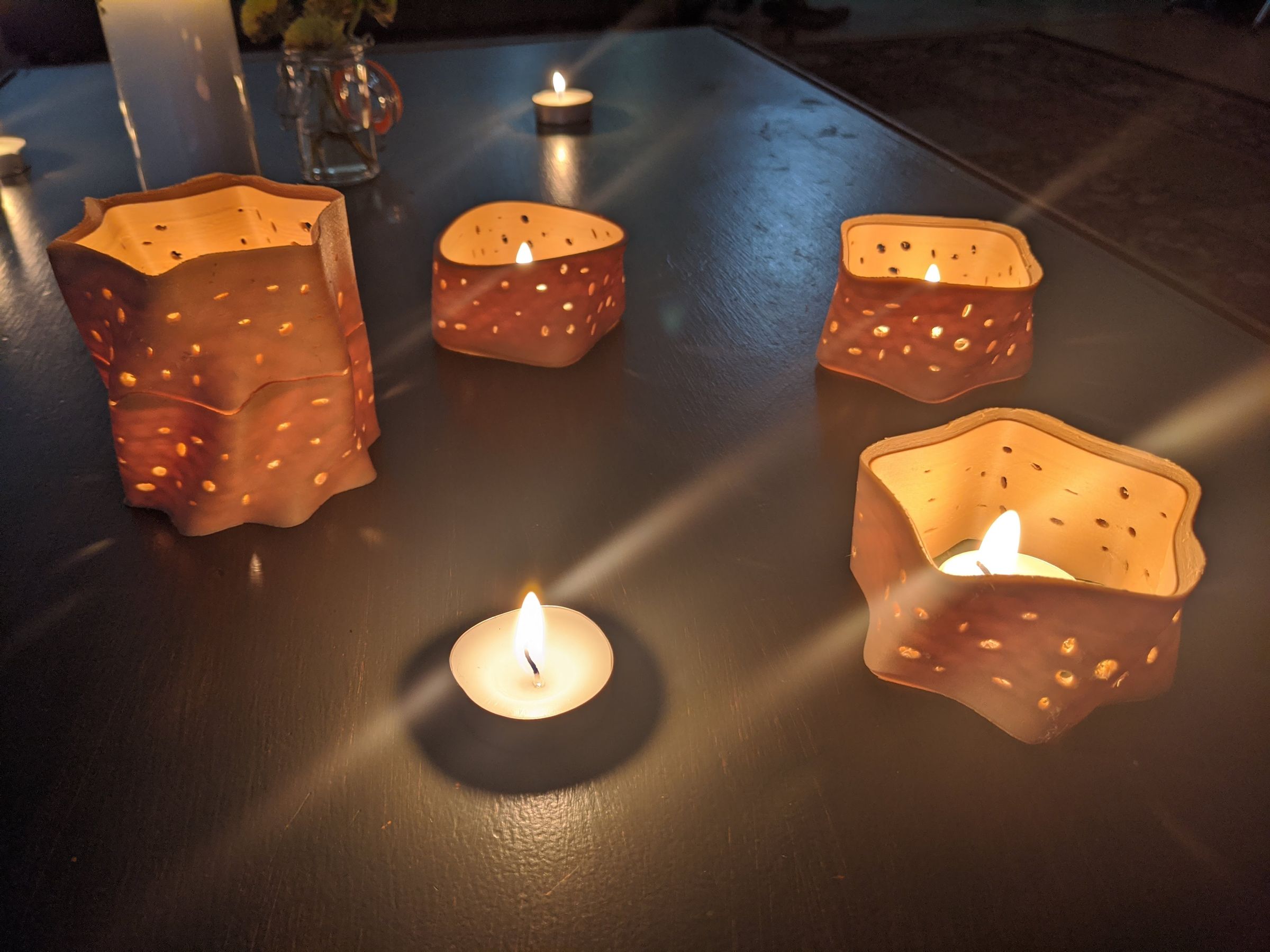 Gaudiesque Stackable Candle Masks 4 Steps (with Pictures) Instructables
