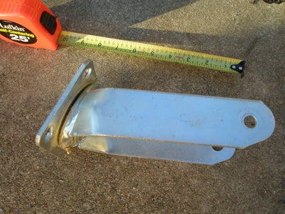 Drill the Swivel Plate Holes