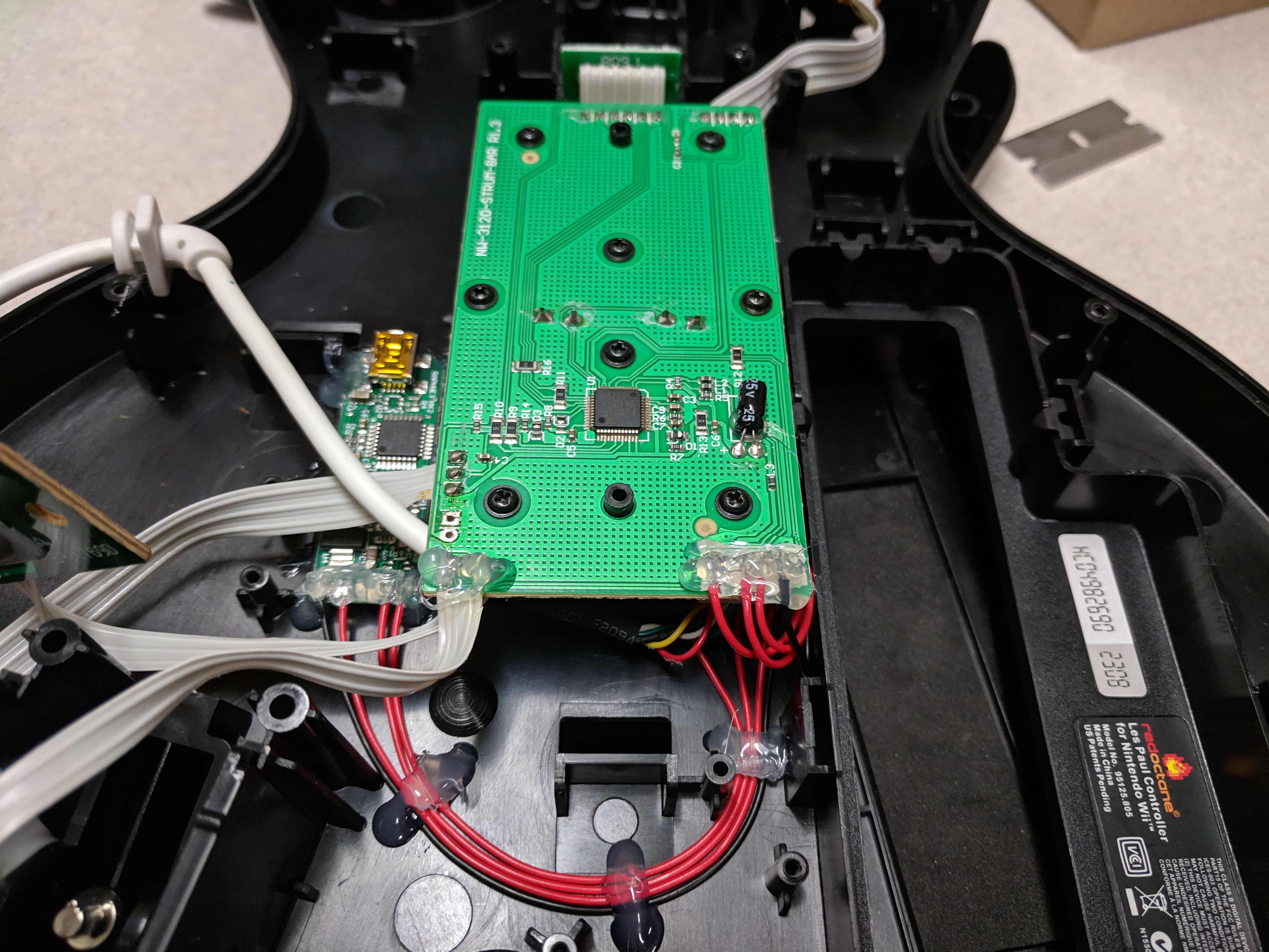 Wii Guitar Hero Permanent Mod 5 Steps Instructables