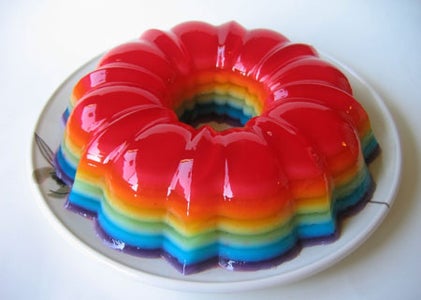 Rainbow Jelly(Jell-o)!