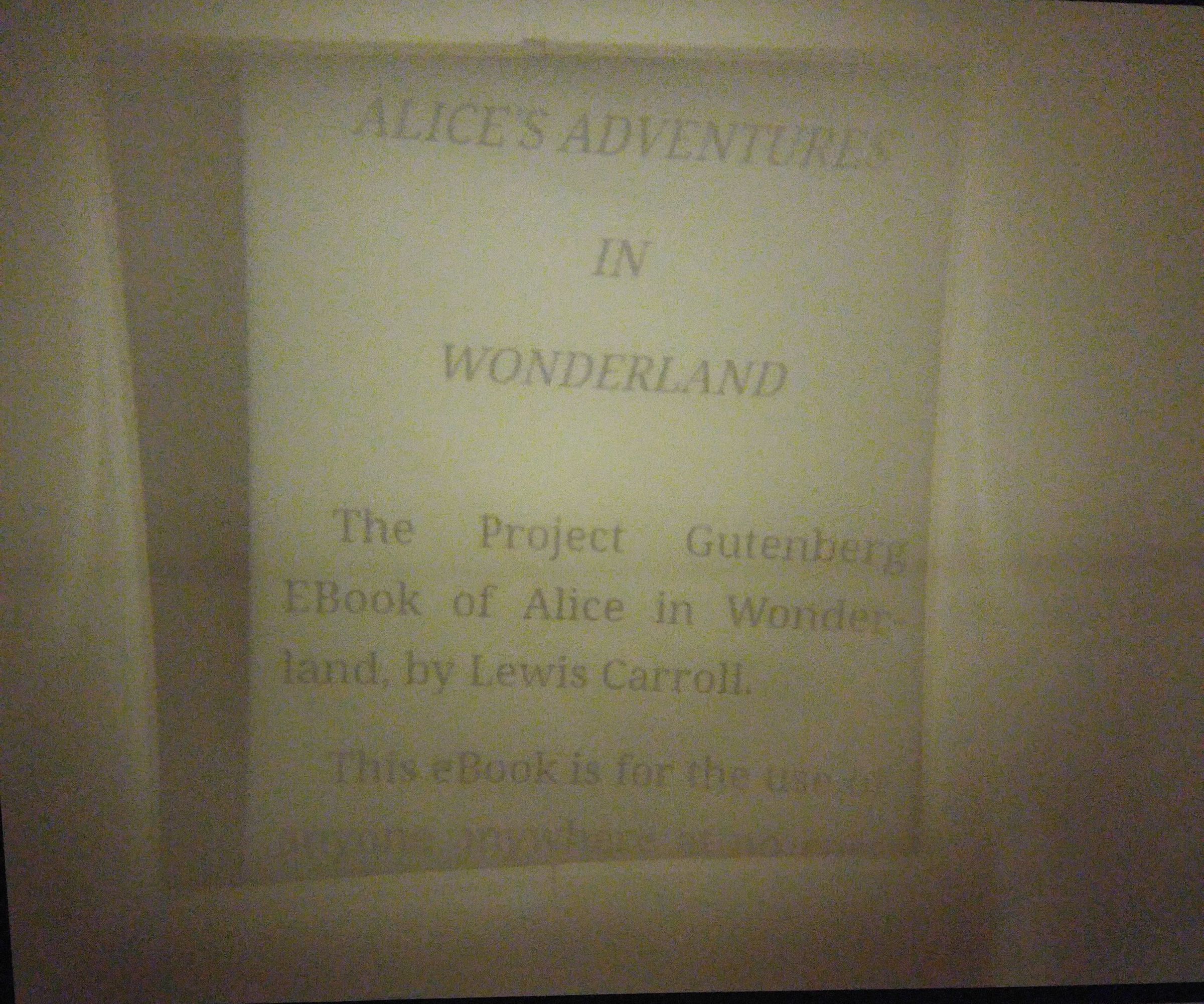 Kyndle Cardboard (Opaque Projector for E-reader)