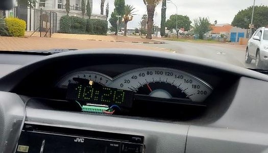 GPS Car Clock