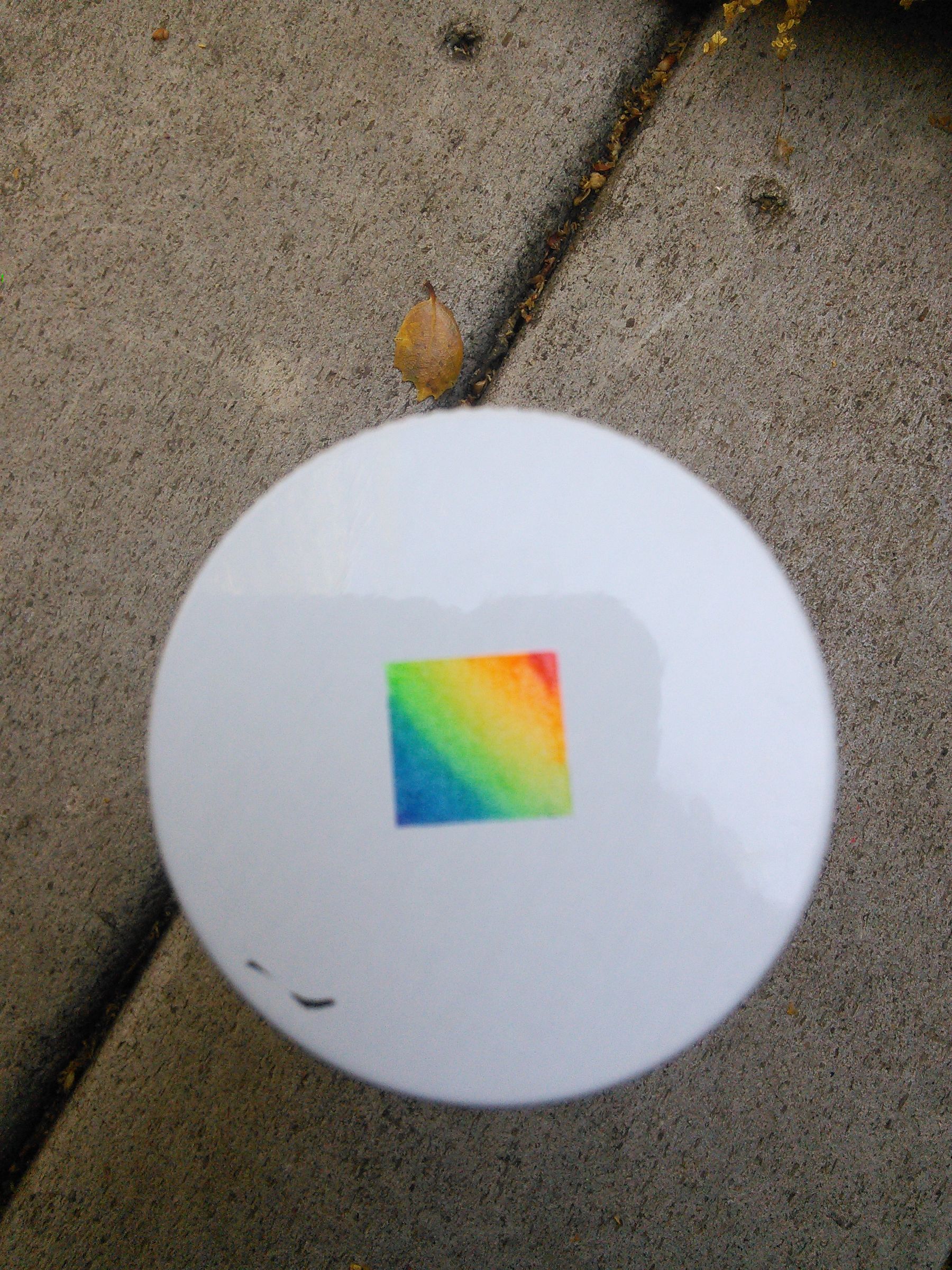 Rainbow Gradient Jar Cap