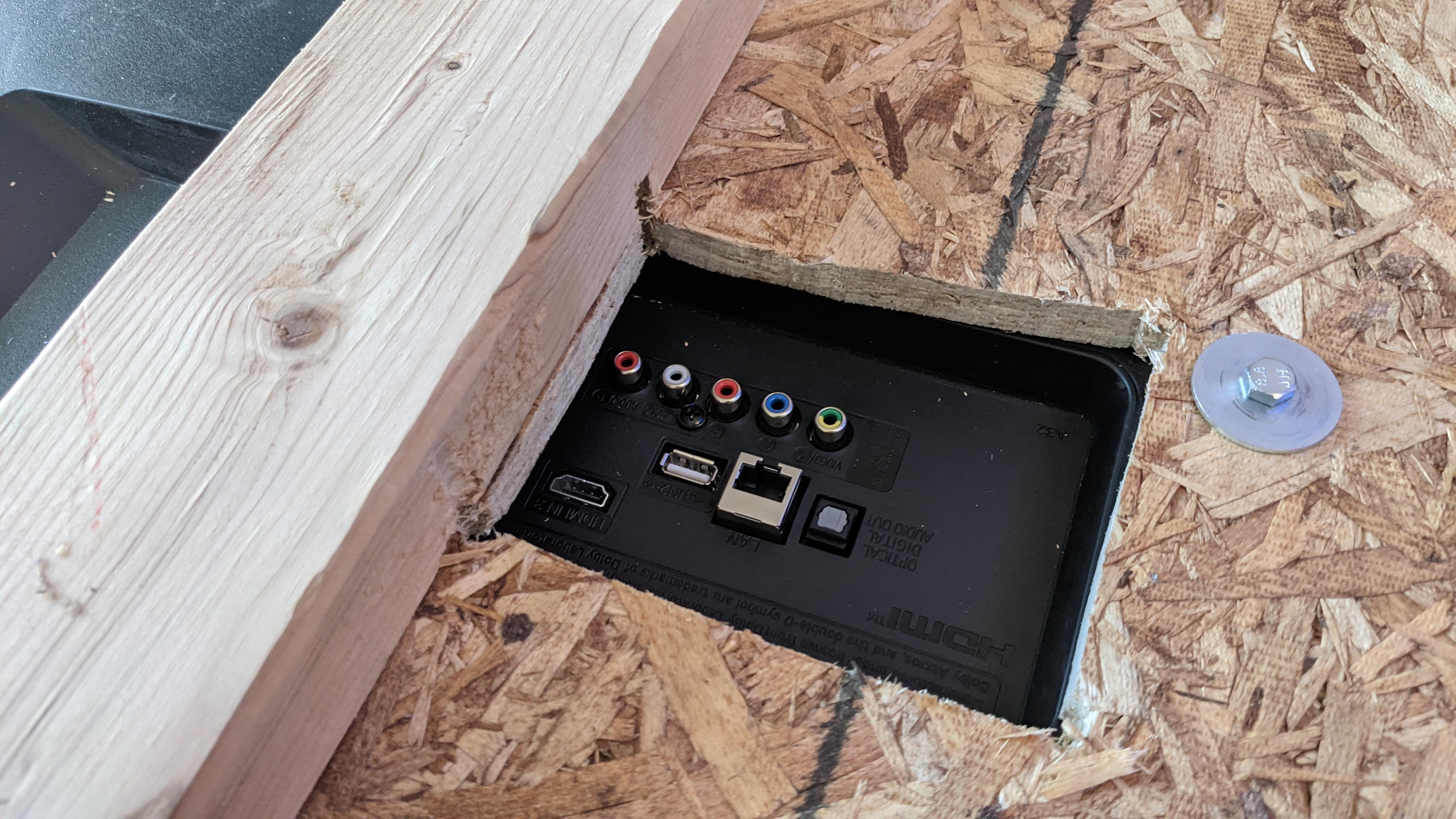 Wall Mount TV Without Holes in Wall, Perfect for Apartment 6 Steps