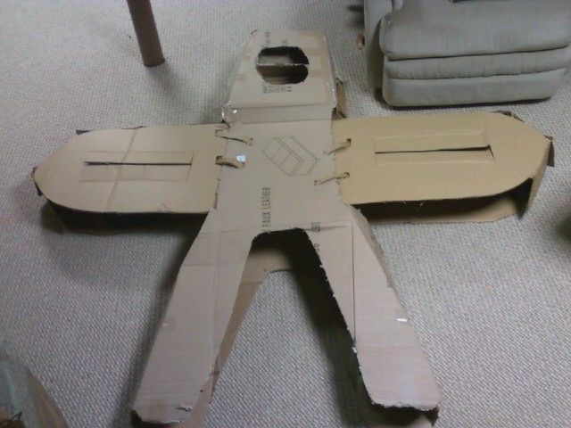 Slot Construction Cardboard Starfish