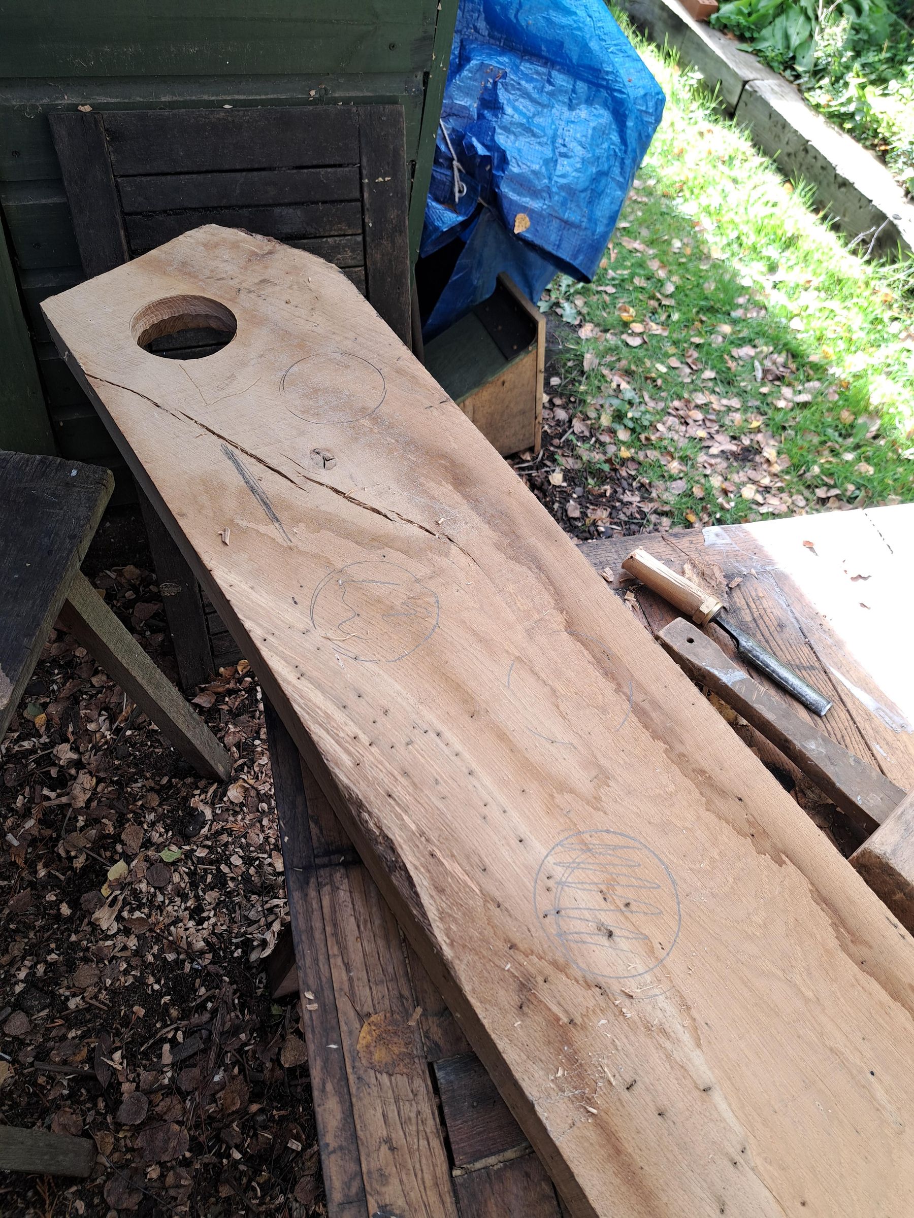 Cutting the Holes