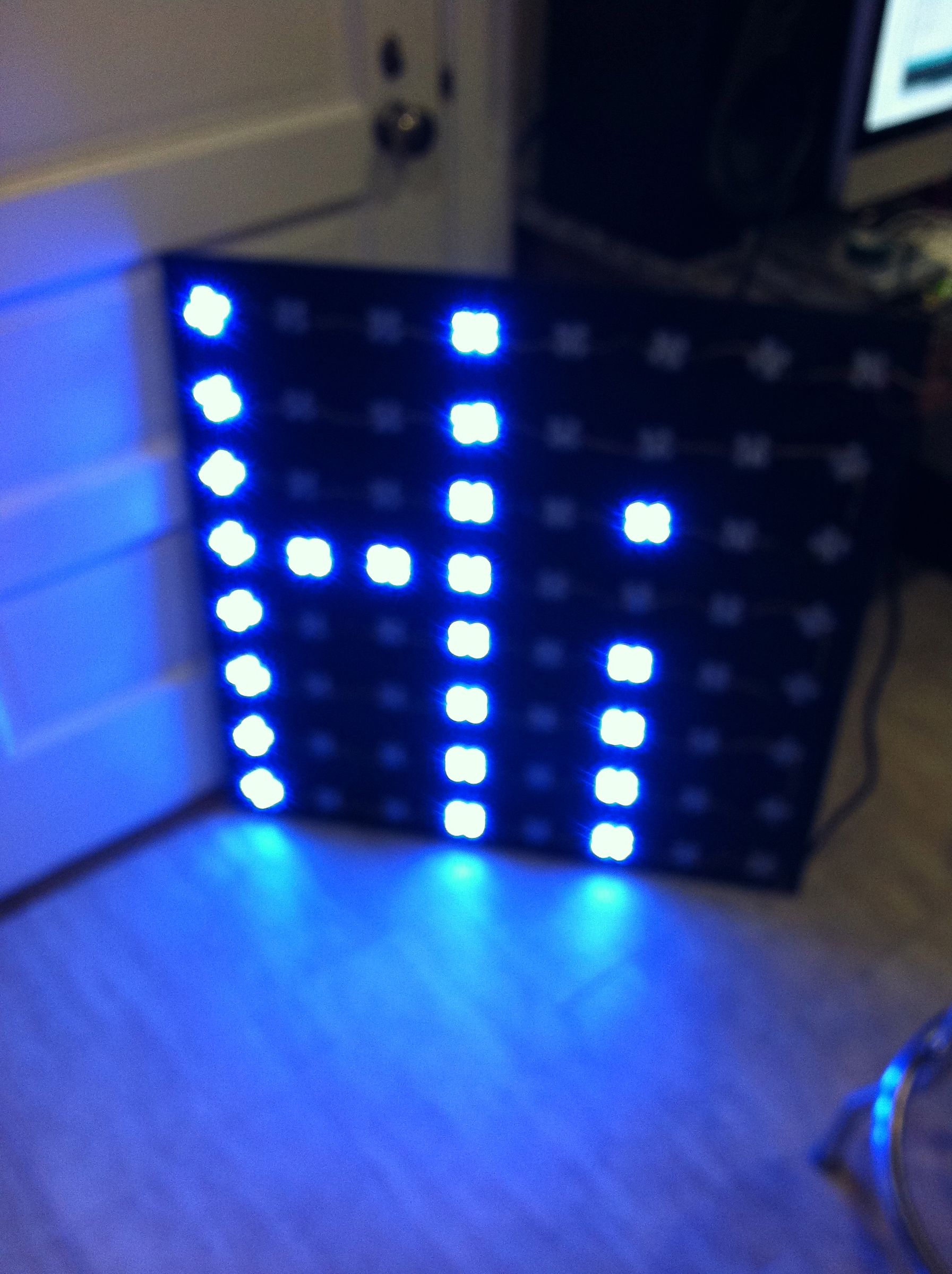 PixelLux- a 64 Pixel RGB LED Video Screen : 7 Steps (with Pictures ...