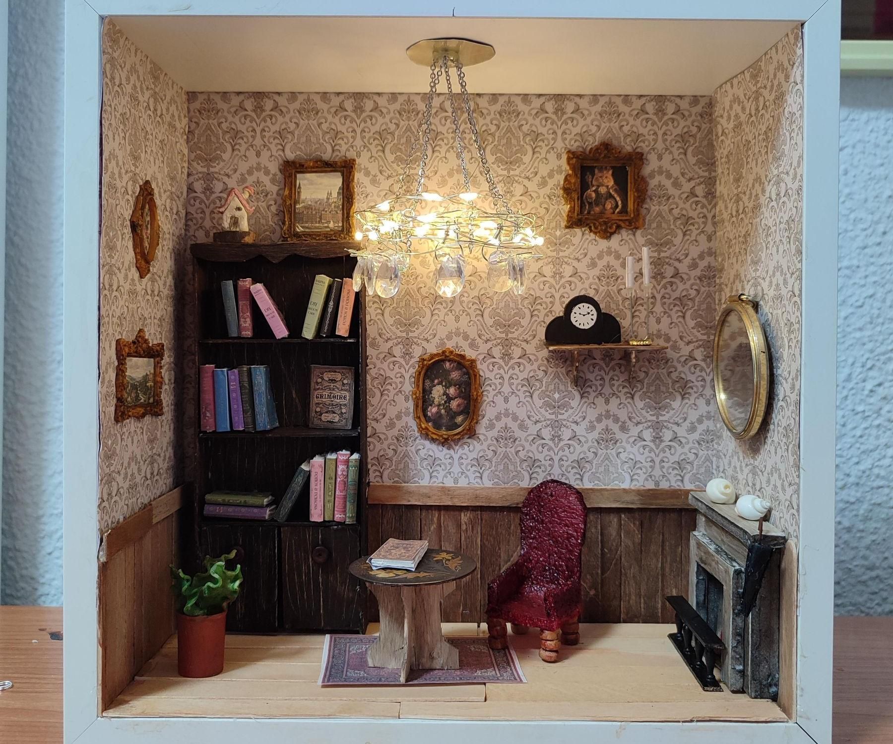 Victorian Parlor Miniature