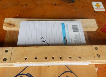 Clamp the Pages Ready for Drilling