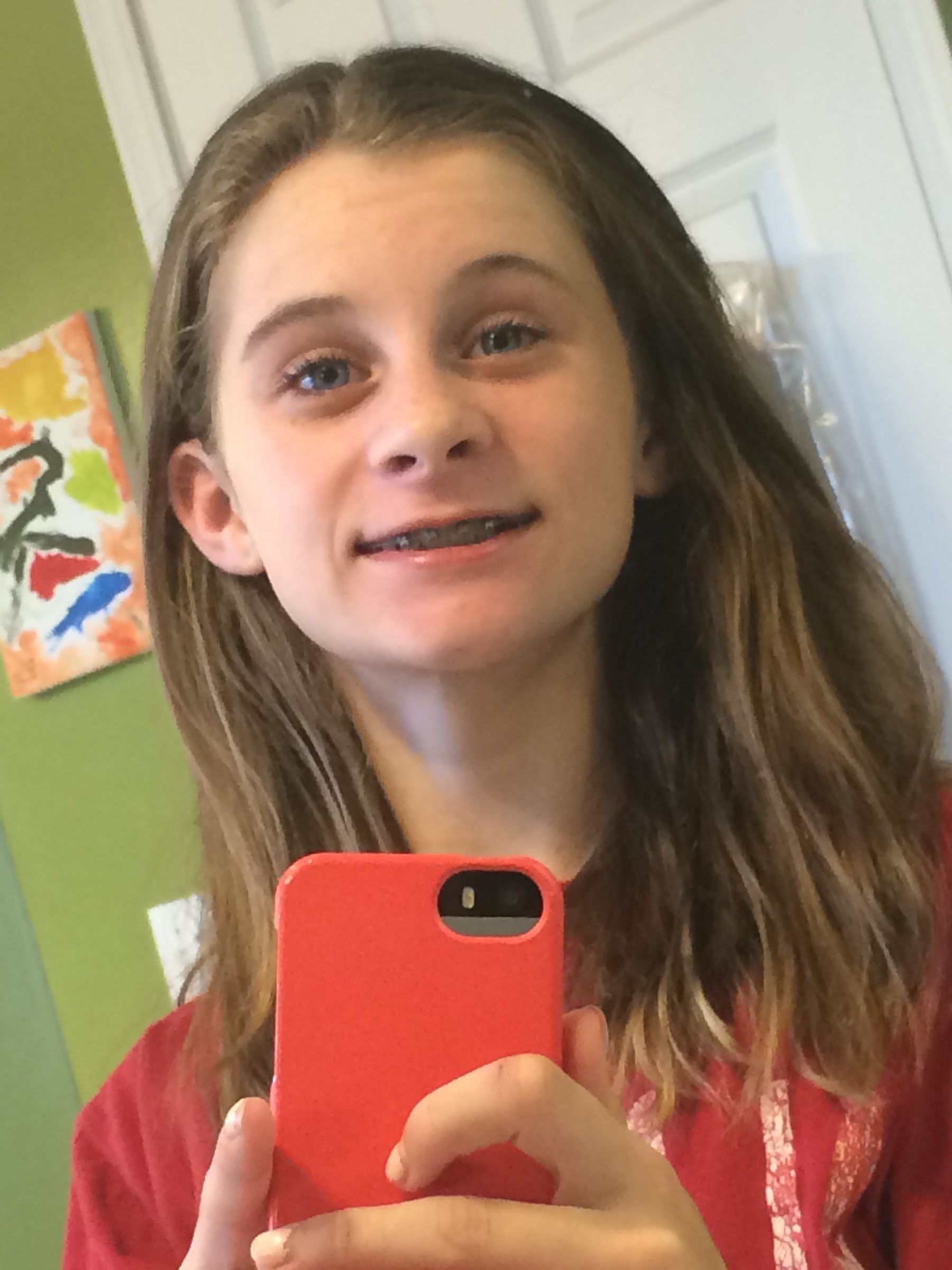 Perfectly Straight Hair