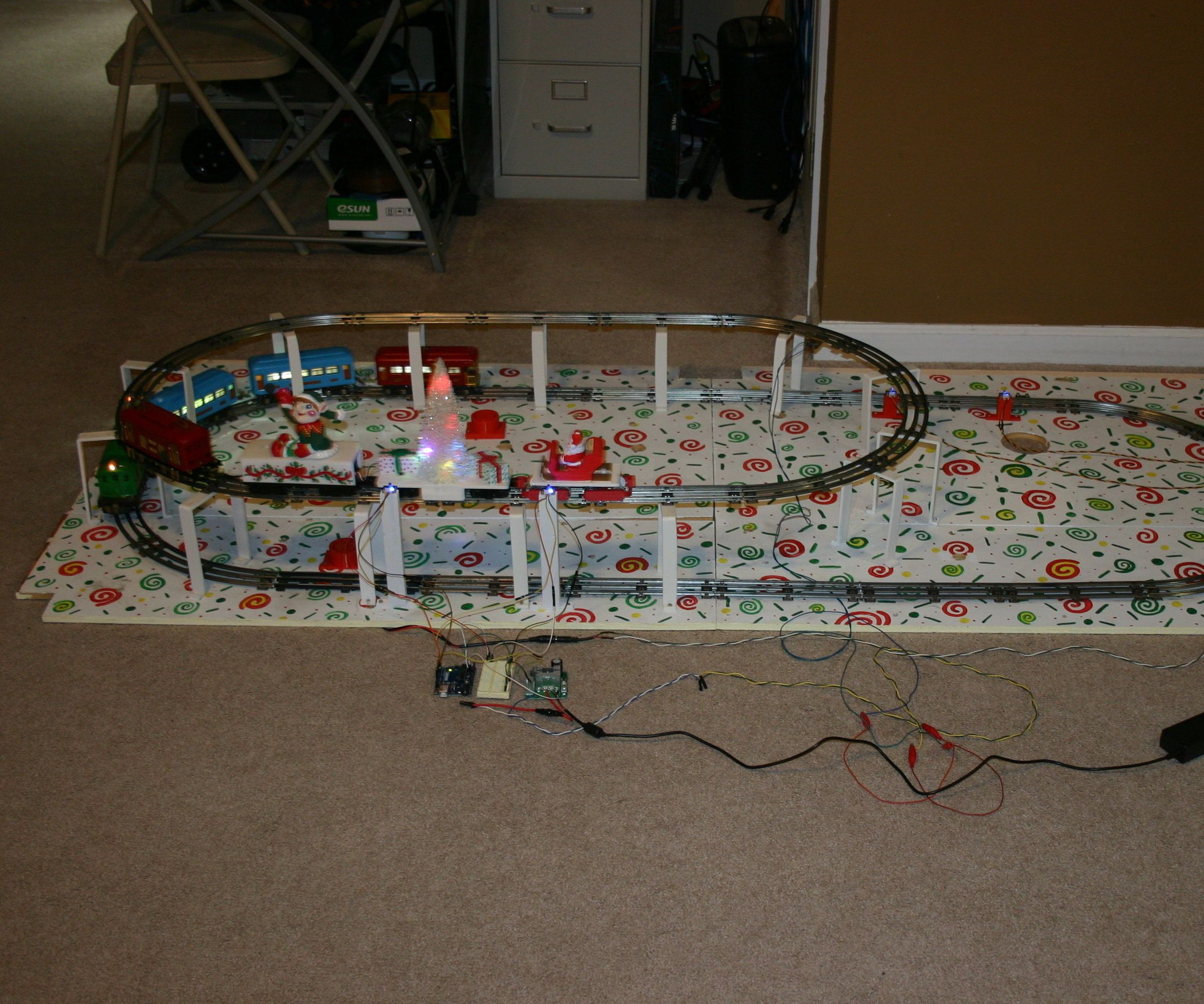 Magnetic Speed Control of Trains