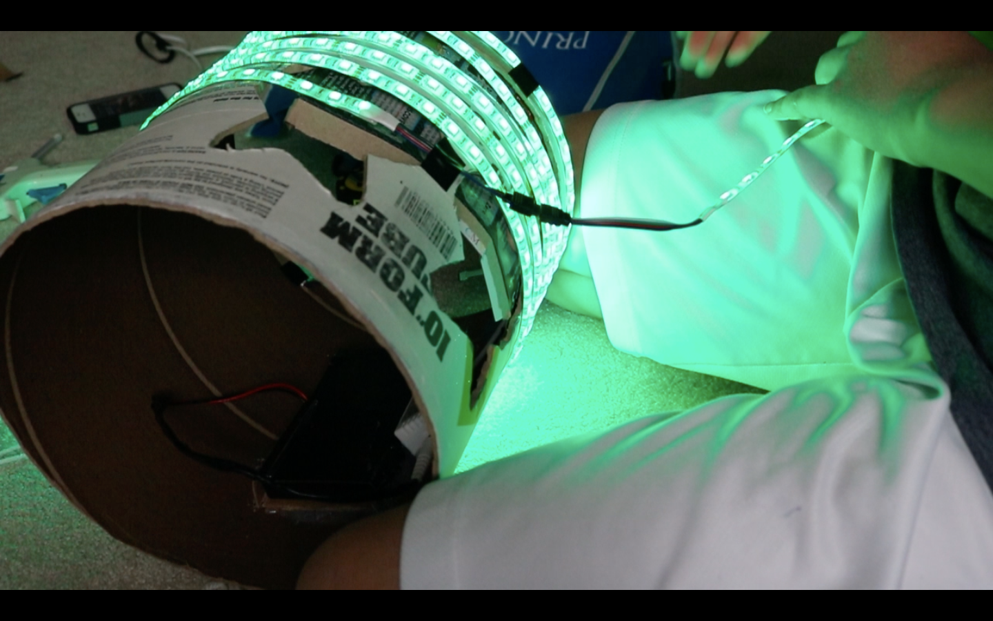 Led Helmet Install LED Marshmello Helmet for Under $50 : 9 Steps - Instructables