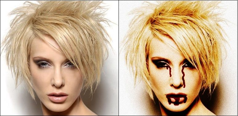 Horror Movie Photo Effect