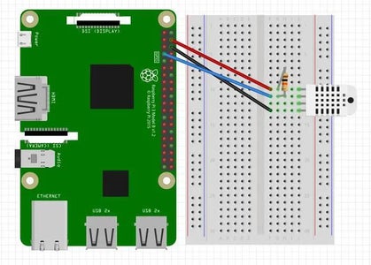 DIY Raspberry Pi Temperature and Humidity Sensor : 3 Steps - Instructables