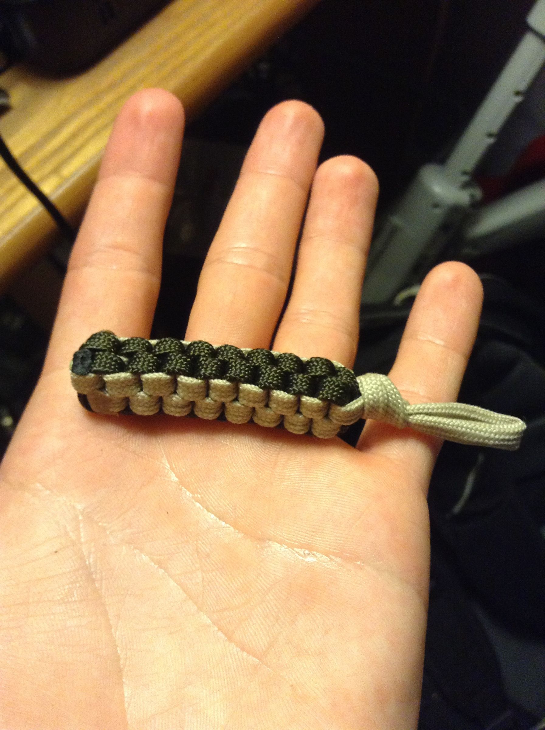 Cross Knot Keychain Fob