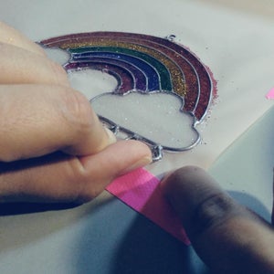 UV Resin and Glitter