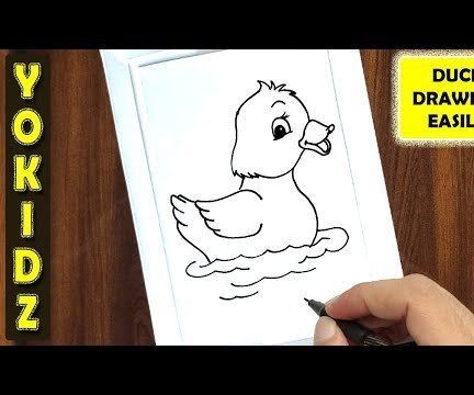 HOW TO DRAW DUCK EASILY