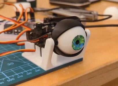 Animatronic Eyes - (Double and Single, 3D Printed, Compact, With ...