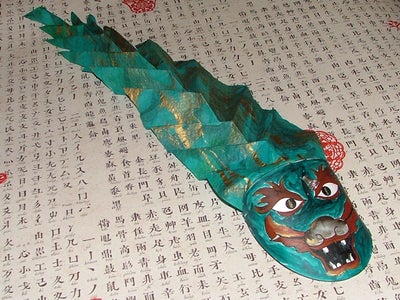Chinese Dragon Pull Toy