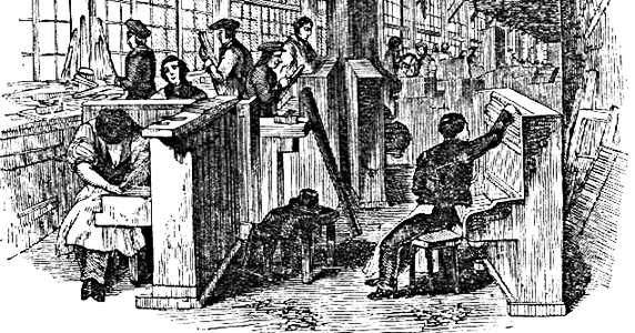 How to Make a Pianoforte, Part 4, by W. H. Davies