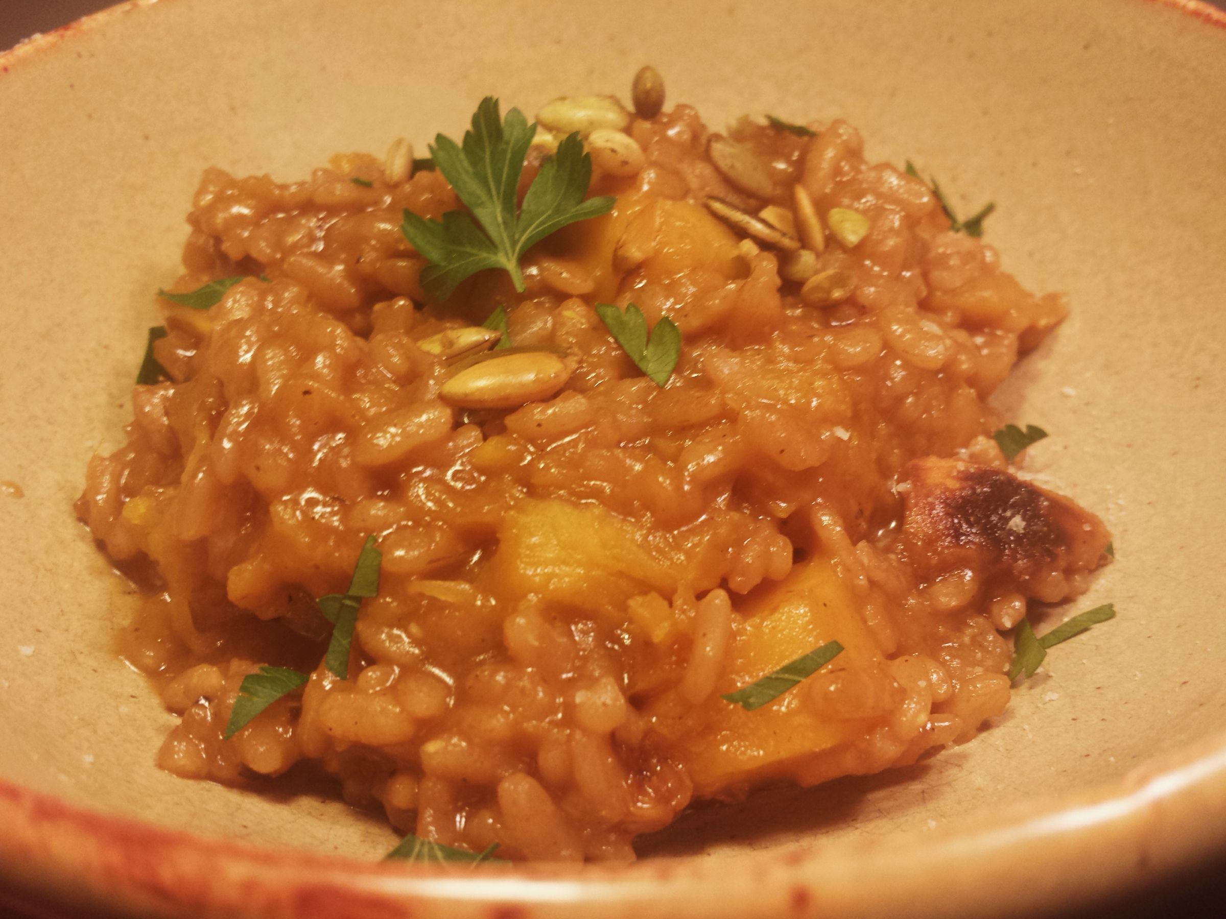 Pumpkin Risotto 4 Steps Instructables