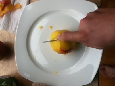 Cut the Peach in a Half