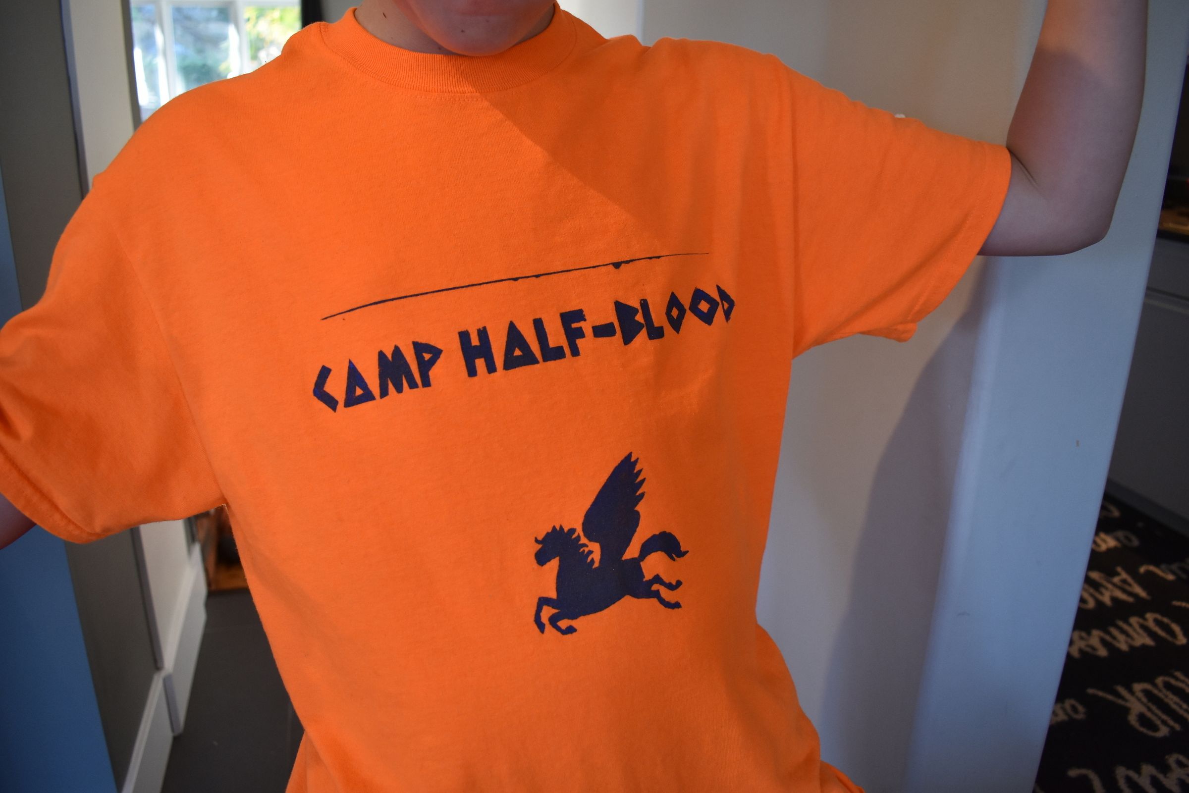 Camp Half Blood Stencil