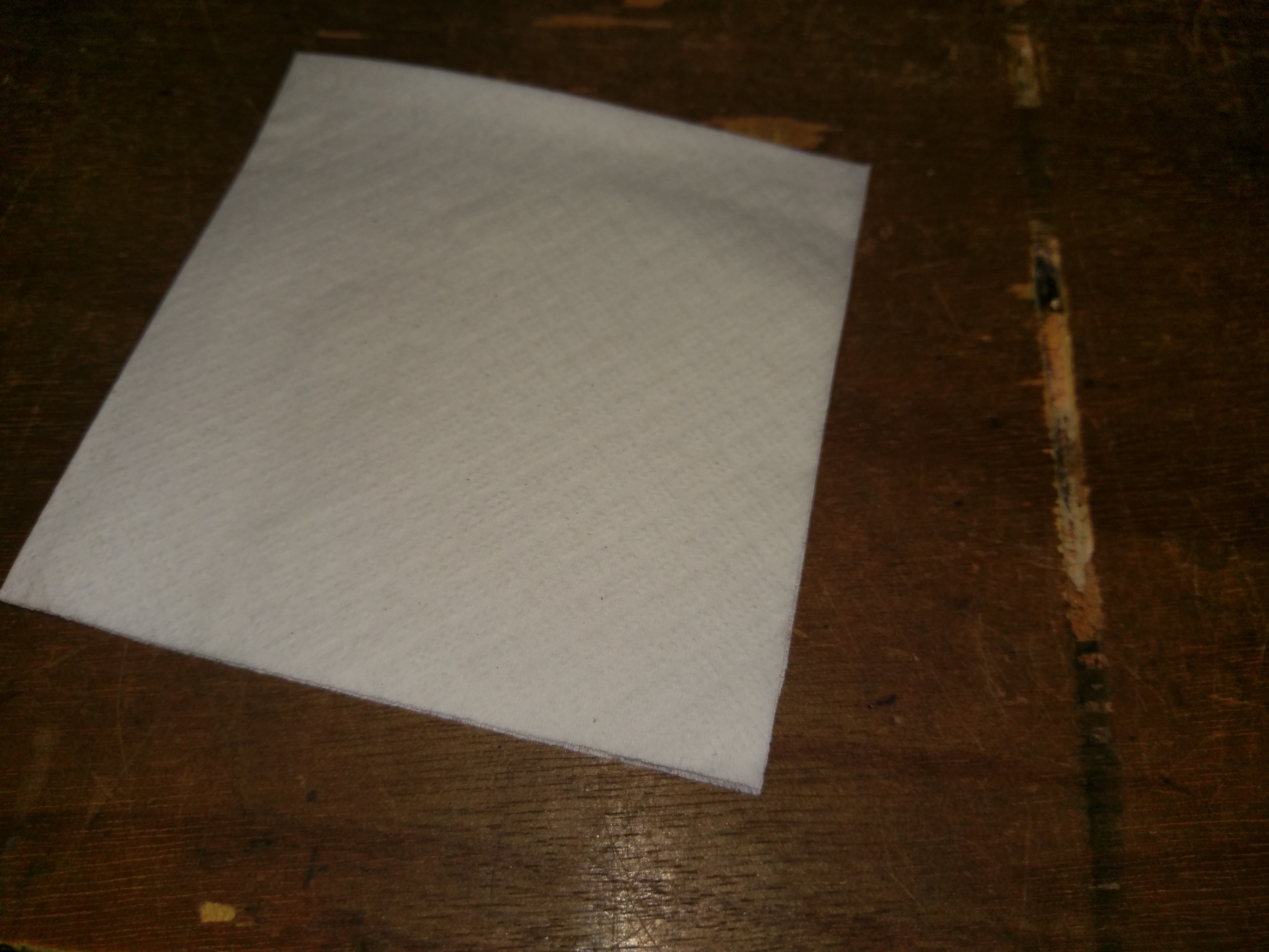 Cocktail Napkin Rose 6 Steps Instructables