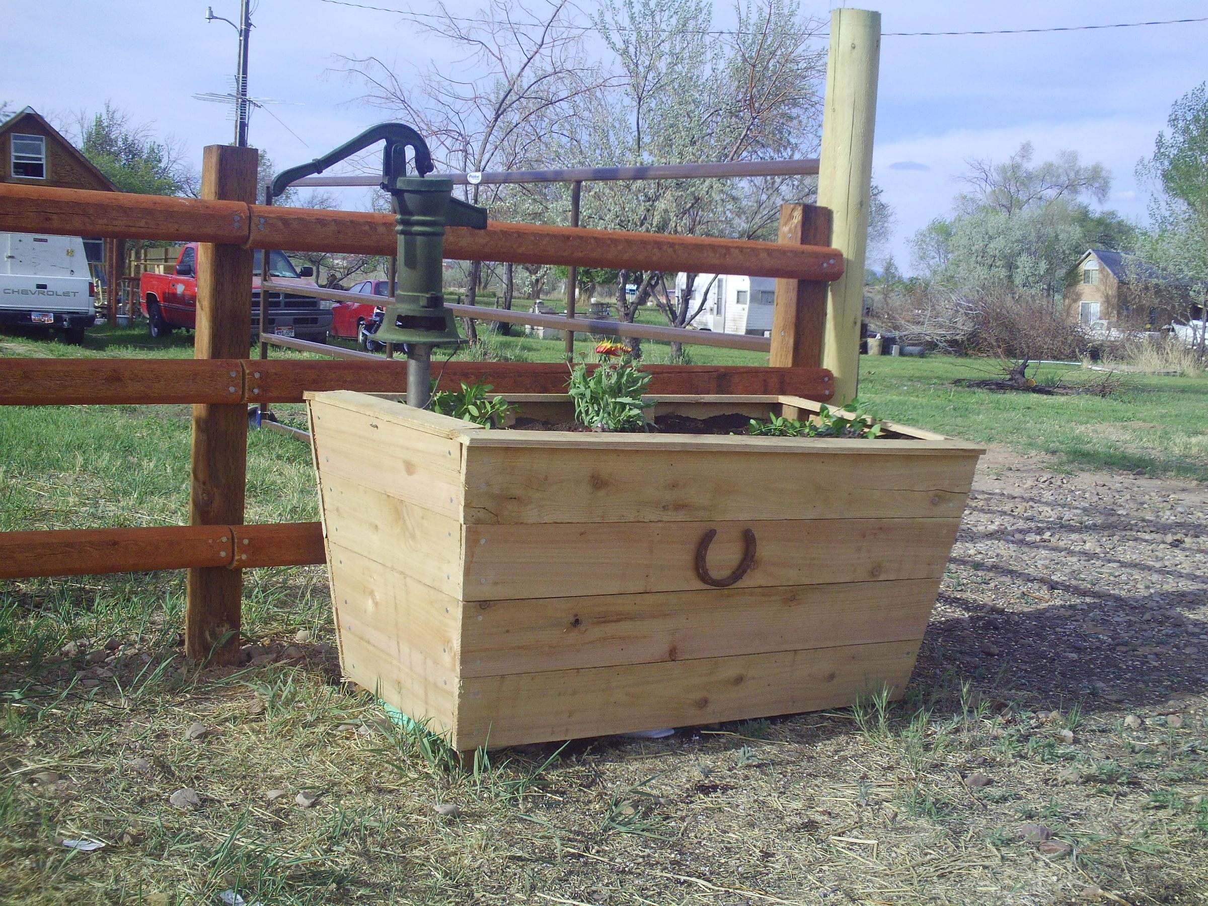 Horse Trough Planter Instructables