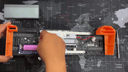 MATRIX SETUP & DRIVER BOARD ASSEMBLY