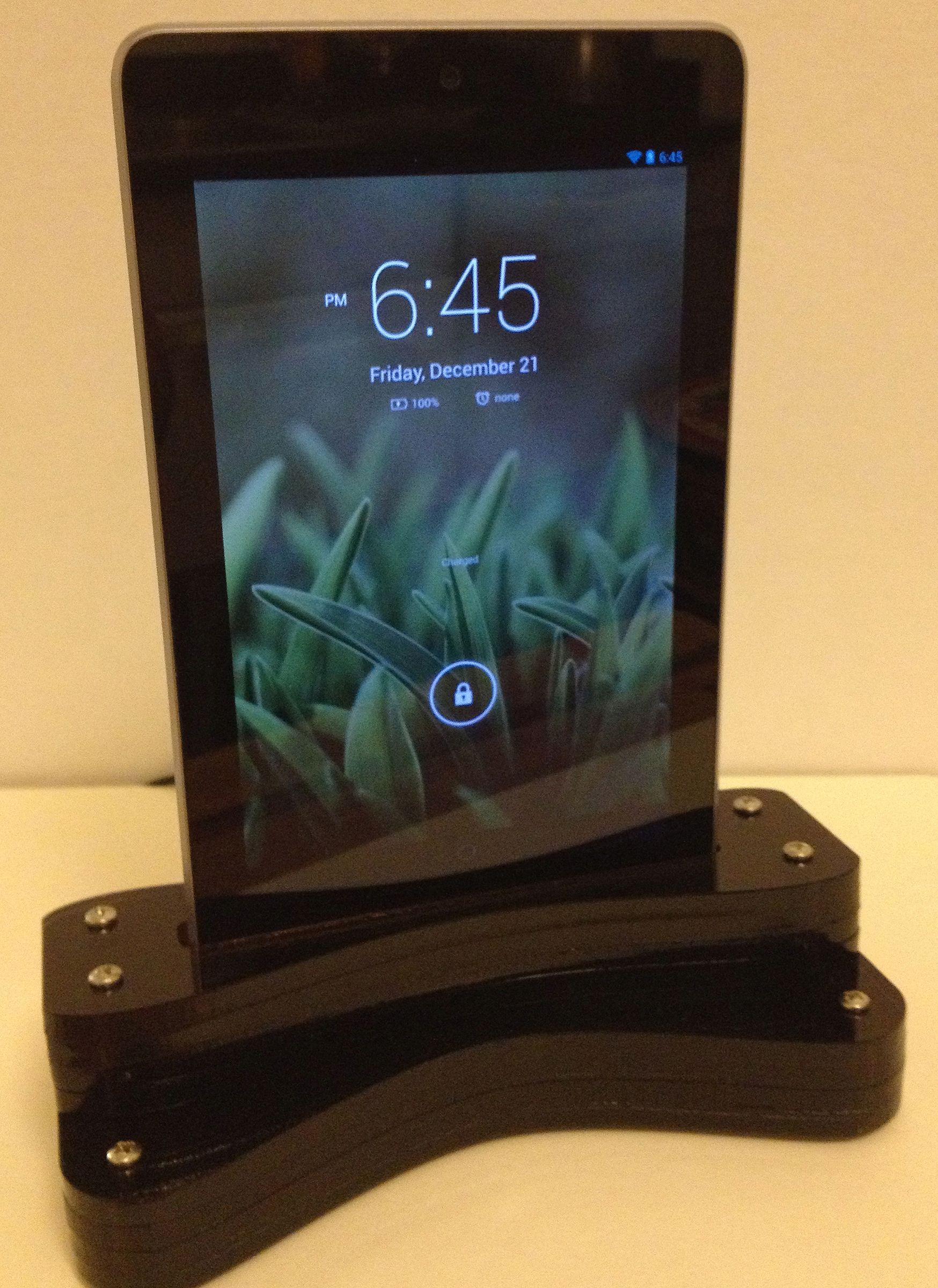 Make your own Nexus 7 charging dock for $15