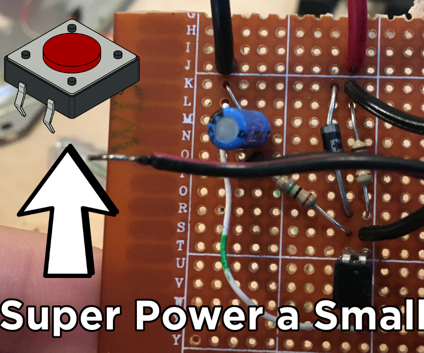 Momentary to Latching Switch Conversion With This Simple Circuit
