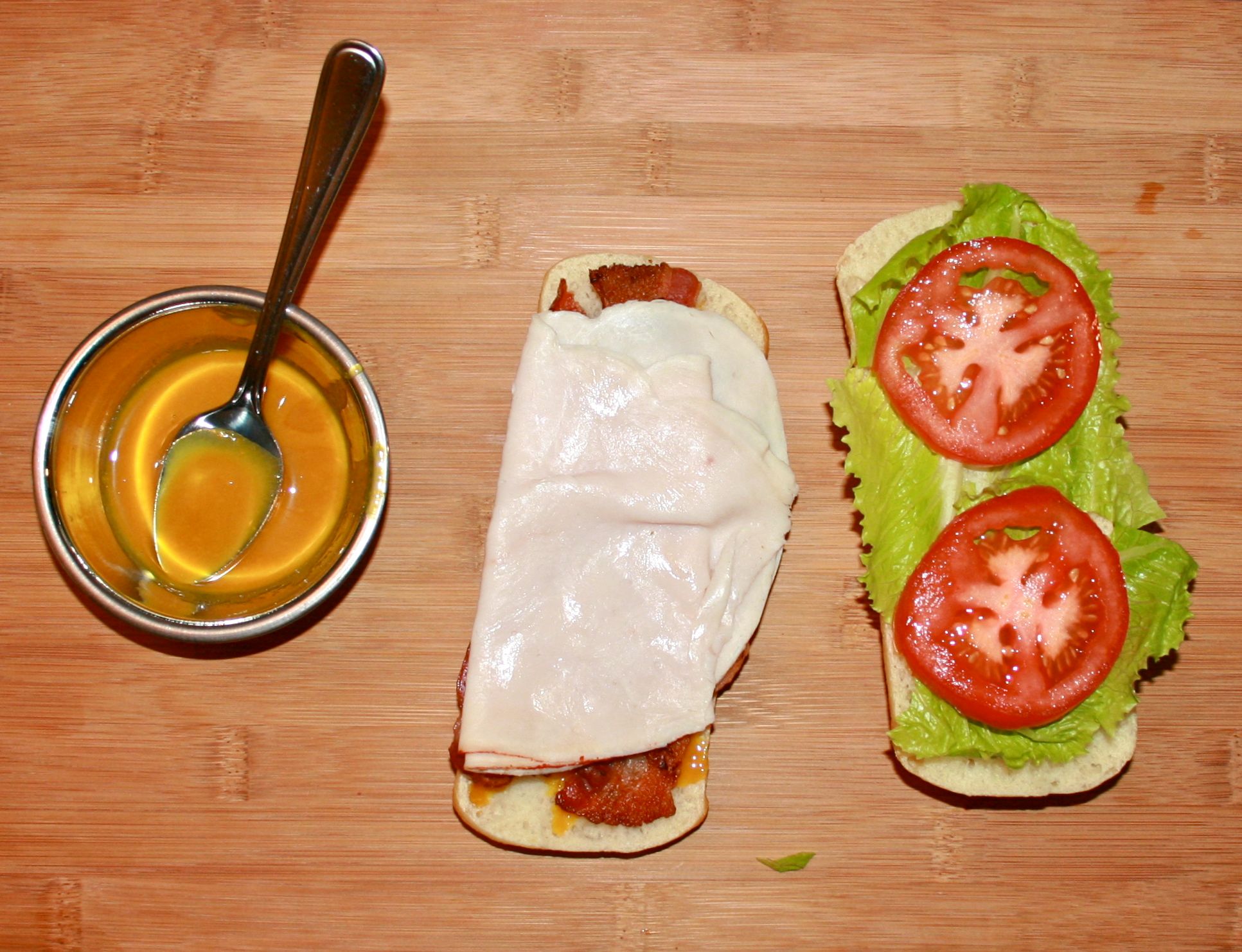 Turkey Bacon Club Sandwich (Tim Horton's Copy Cat Recipe) 5 Steps