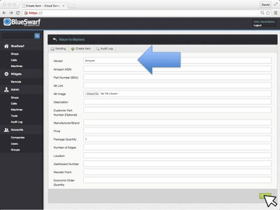 Change Name of Vendor