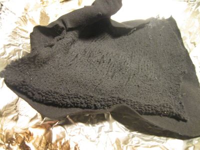 Optional: Make a "filter" From Cotton Cloth