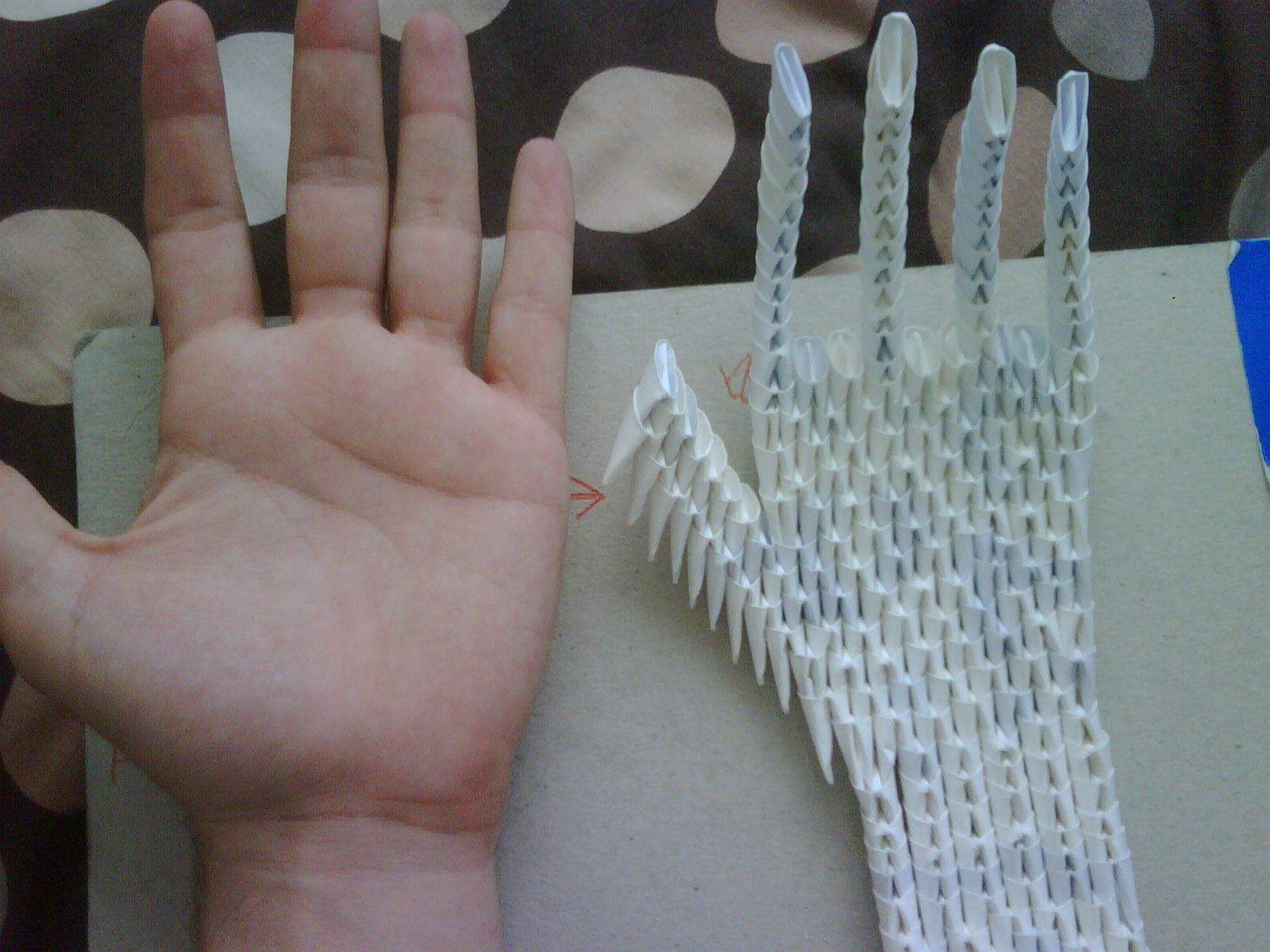 Golden venture folding: Hand