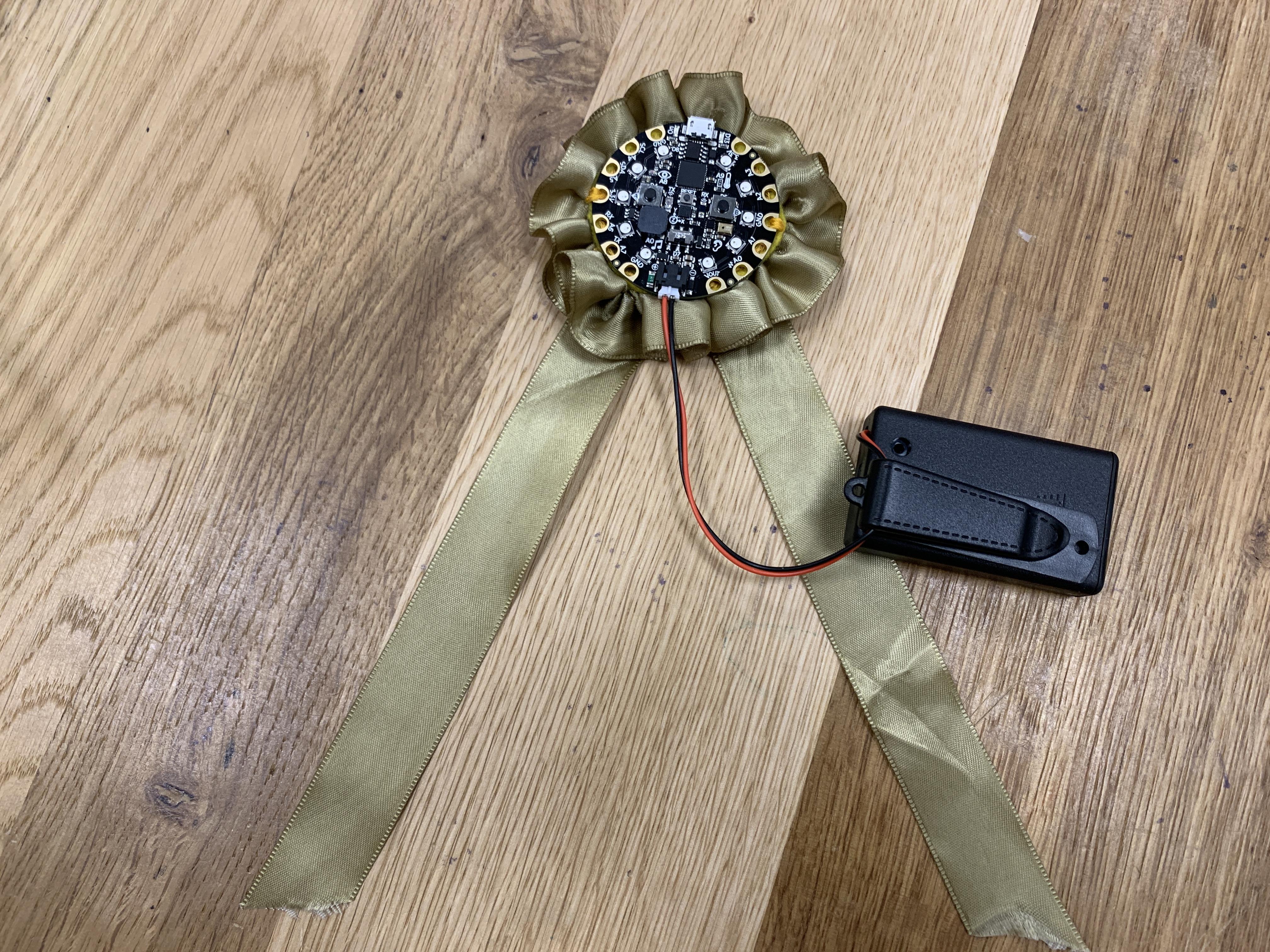 Musical Ribbon Medal