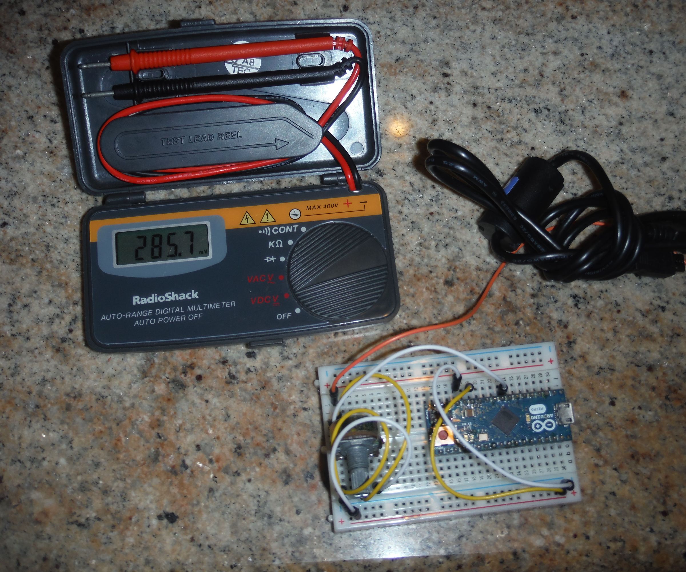 Arduino Lightning Detector W/ Real Time Graphing