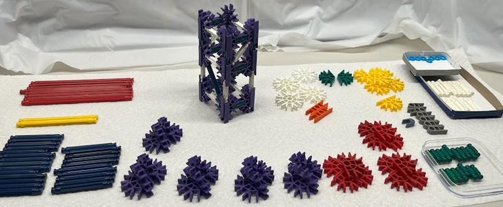 Combine the Purple Assemblies Into the Upper Arm