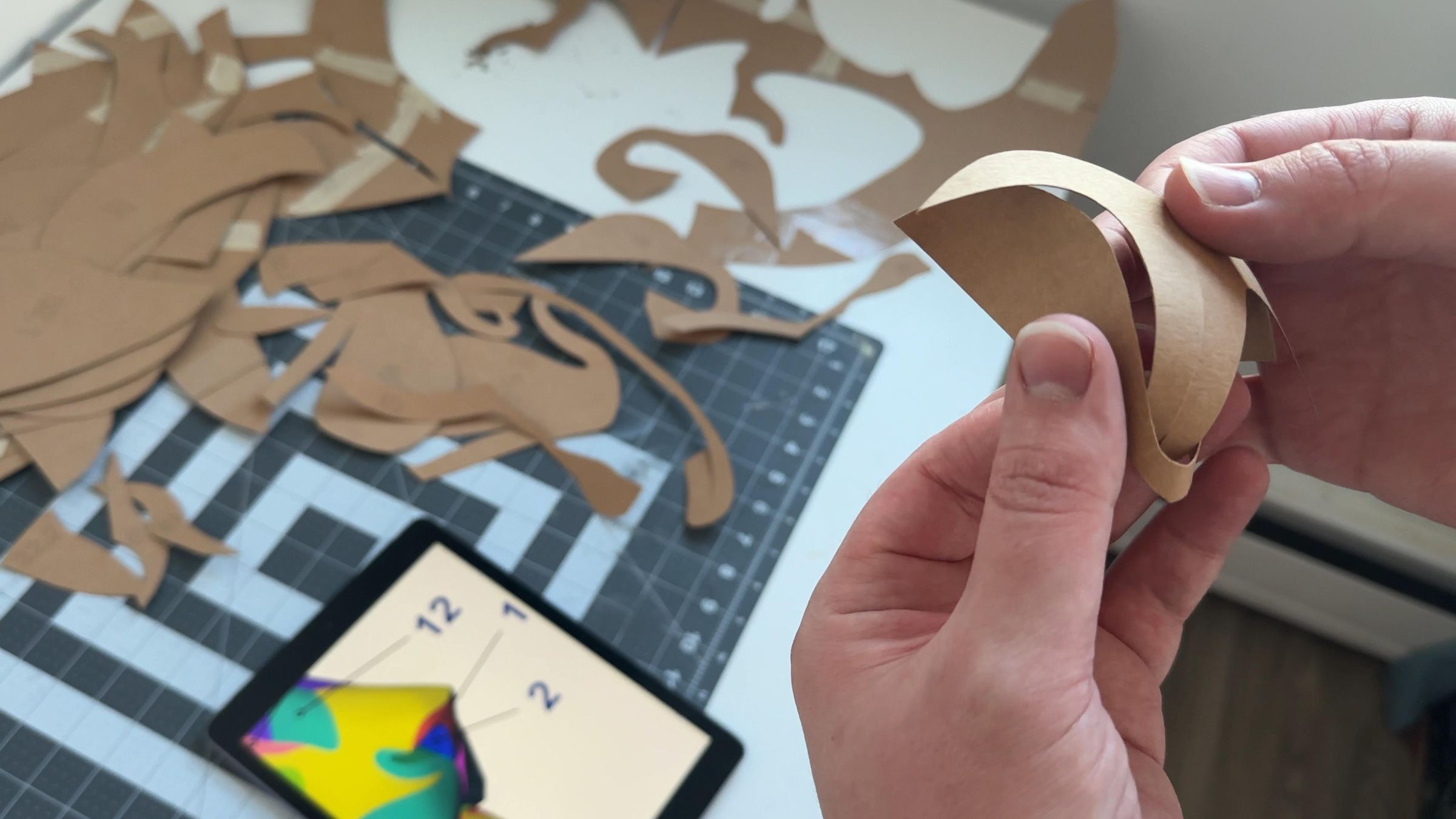 Bend the Pieces.