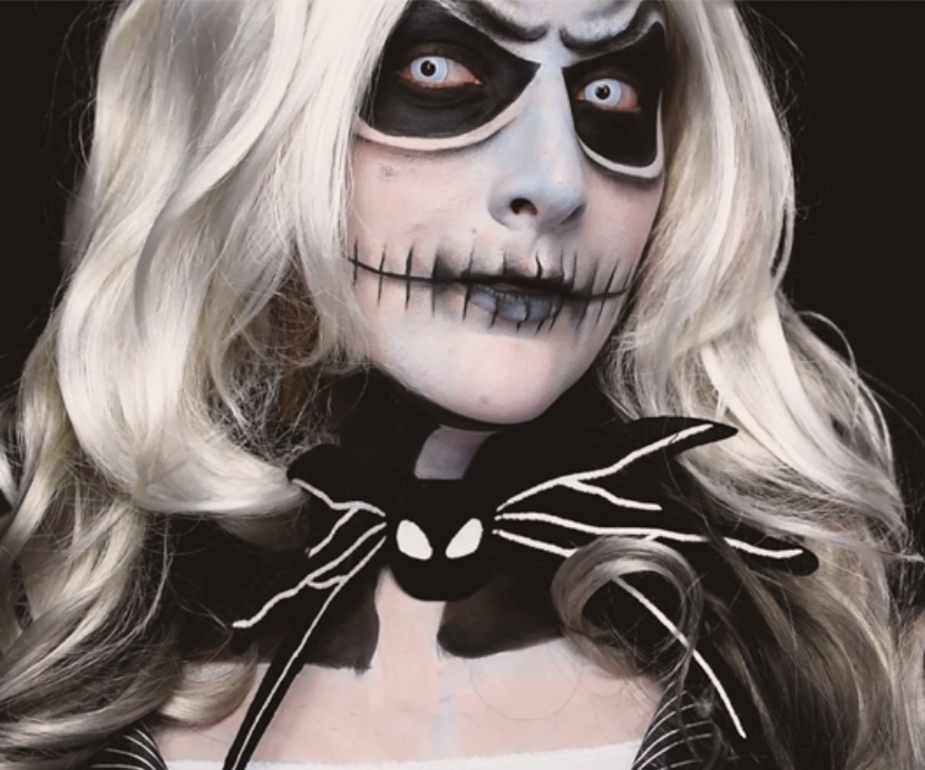 Jack Skellington Makeup Tutorial