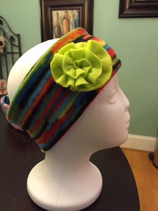 Sew the Flower to the Hat!